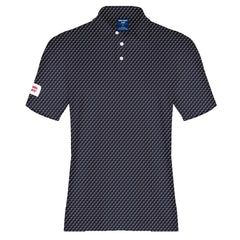 Patriot Performance Navy Polo with White accents