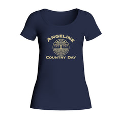 Angeline Country Day - Spirit Logo Performance Short Sleeve Tee