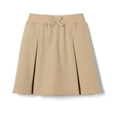 Girl's Khaki Kick Pleat Skort