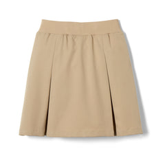 Women's Khaki Kick Pleat Skort