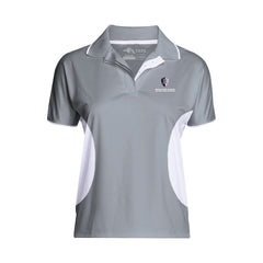 Renaissance Academy Of Arts And Sciences - Light Grey & White Freedom Activewear Colorblock Polo