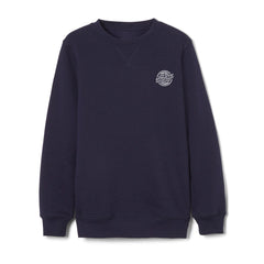 Unisex Youth Athletic Department Navy Crewneck Sweatshirt