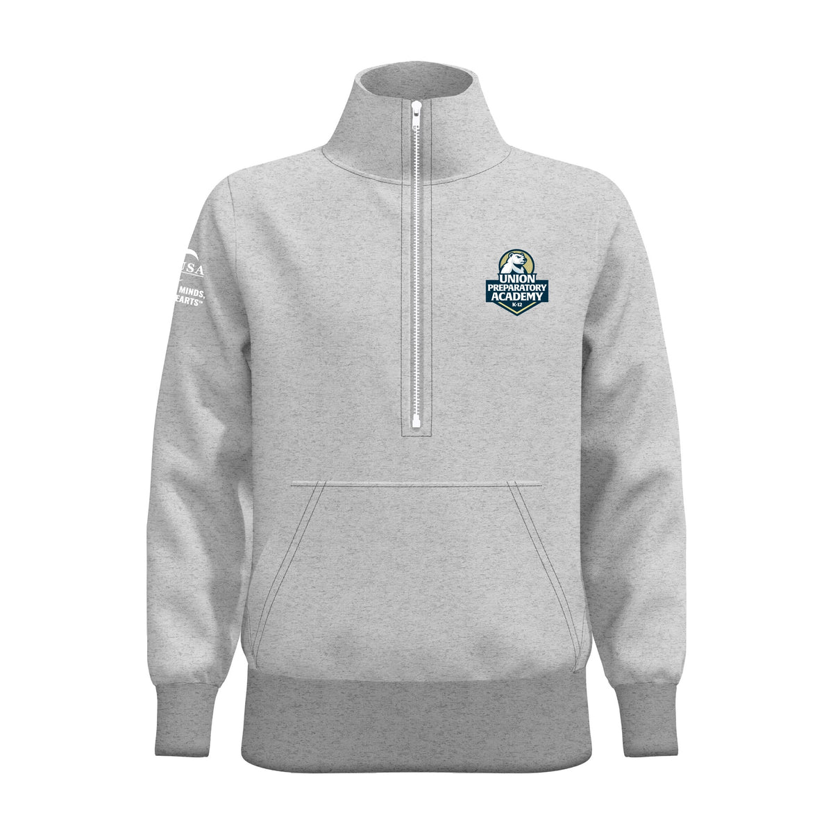 Union Preparatory Academy At Indian Trail | NEW Legacy Jacket - Half Zip Sweatshirt