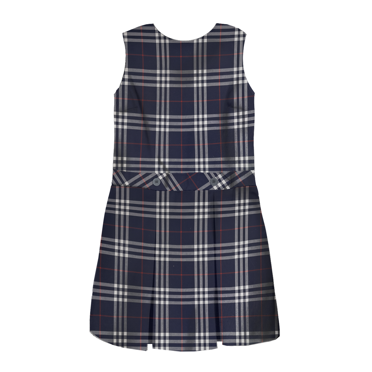 Plaid Jumper Dress - (Grades K-3)
