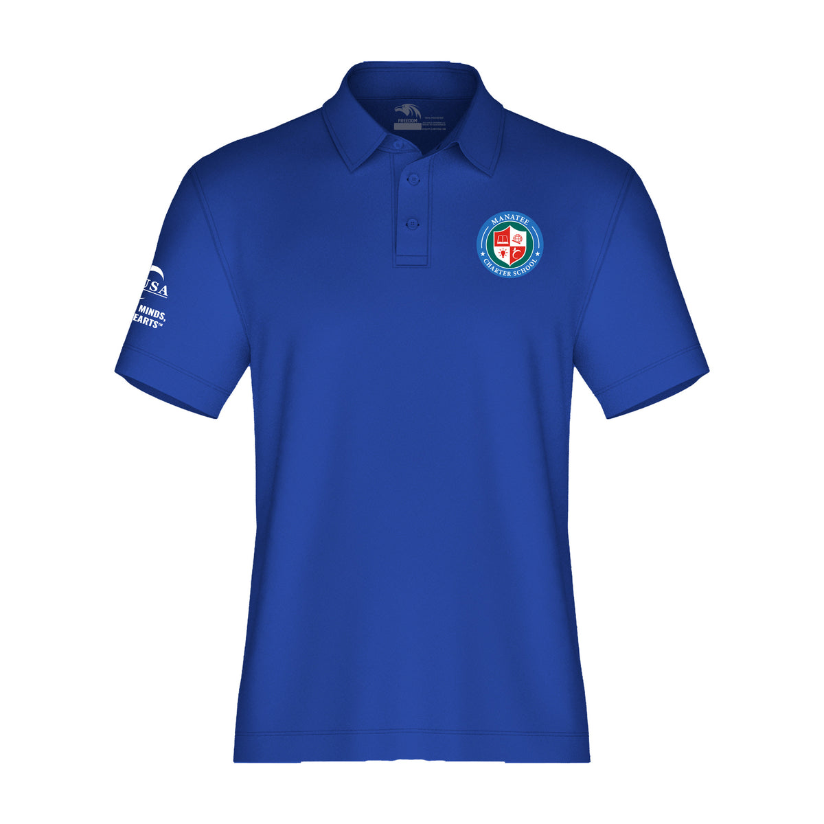 Manatee Charter School - Freedom Activewear Polo (9)