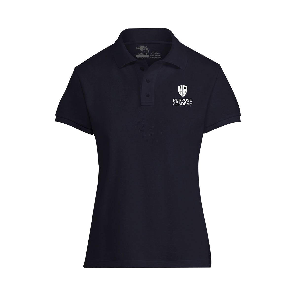 Purpose Academy Polo Liberty azul marino unisex