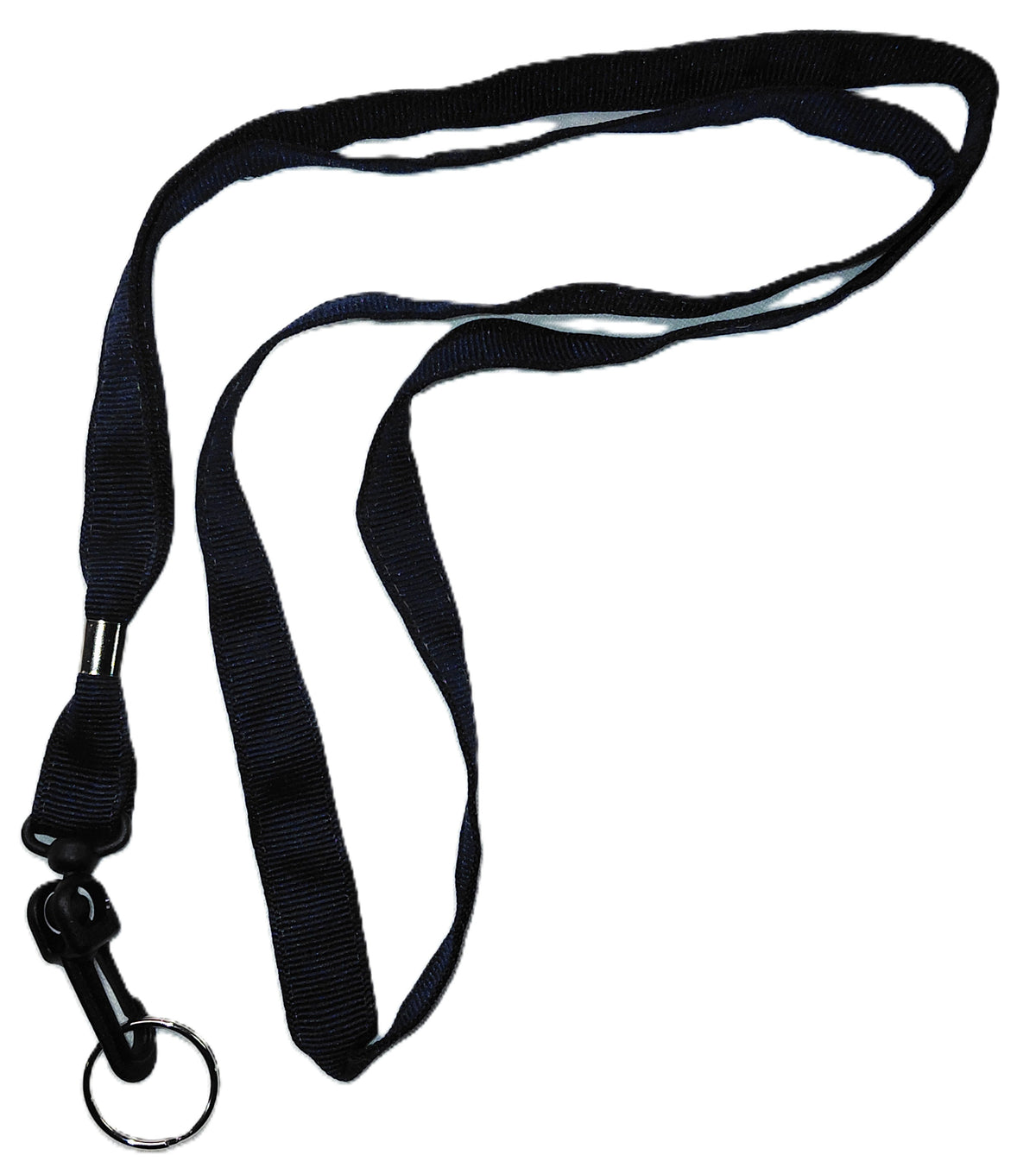 Solid Navy Blue Lanyard