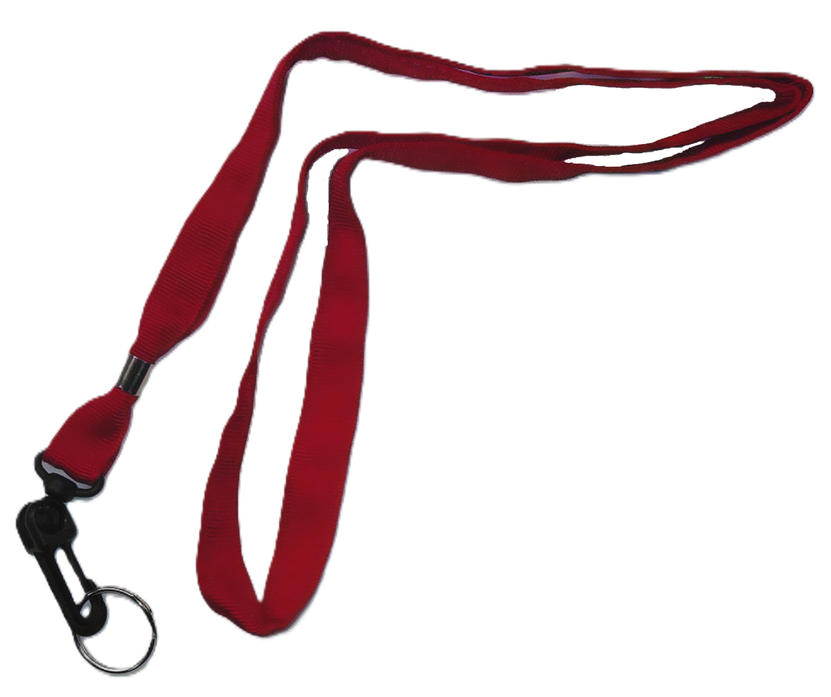 Solid Red Lanyard