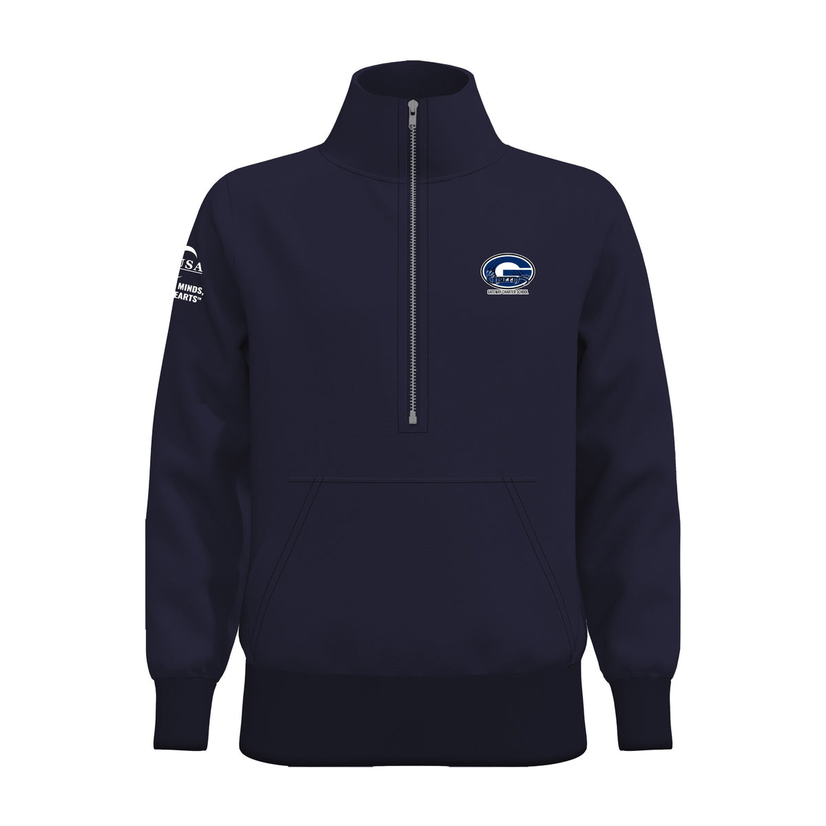 Gateway Charter High School | NEW Legacy Jacket - Half Zip Sweatshirt
