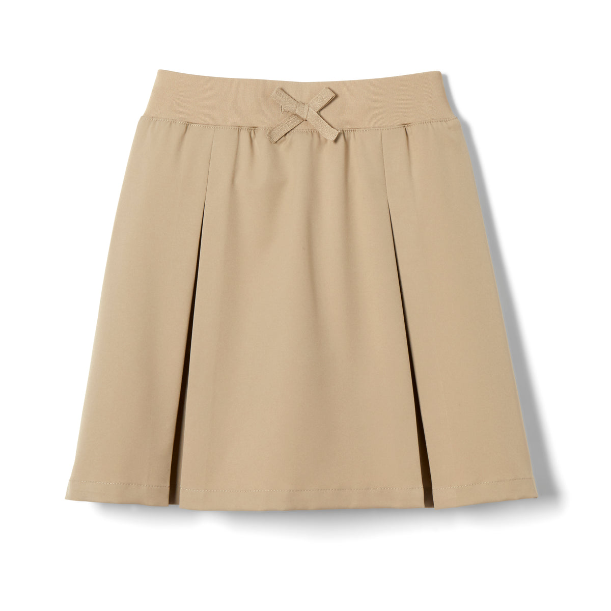 Women's Khaki Kick Pleat Skort