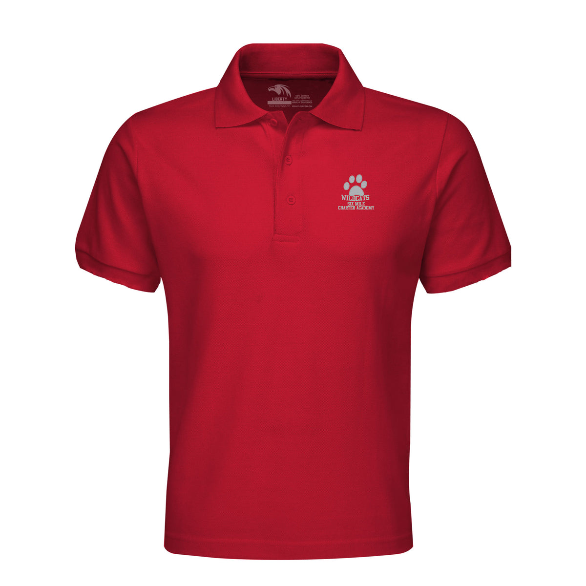 Six Mile Charter Academy (Pre K) - Liberty Polo (FINAL SALE / NO RETURNS)