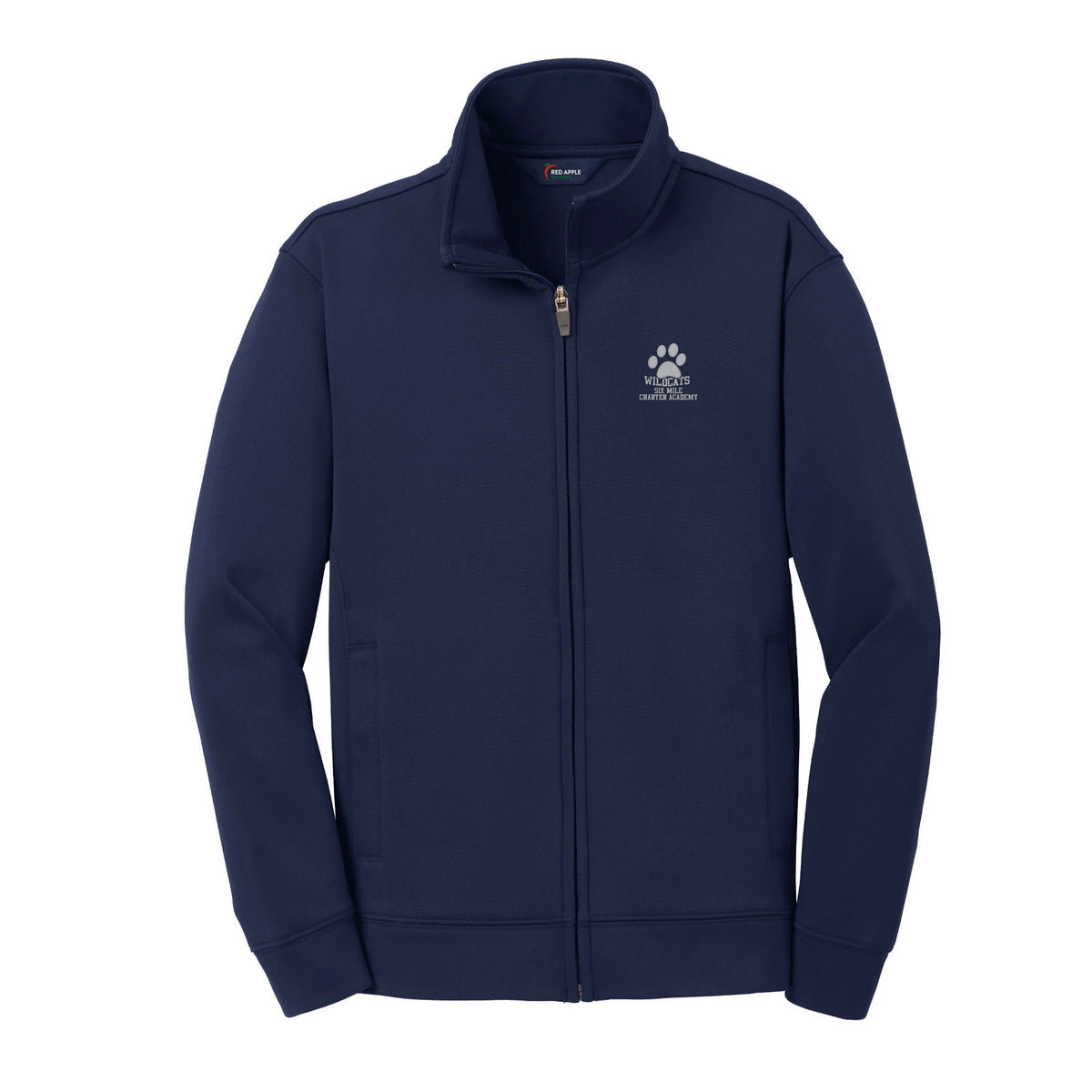 Six Mile Charter Academy Unisex 2 Pocket Fleece Jacket - While Supplies Last (FINAL SALE / NO RETURNS)