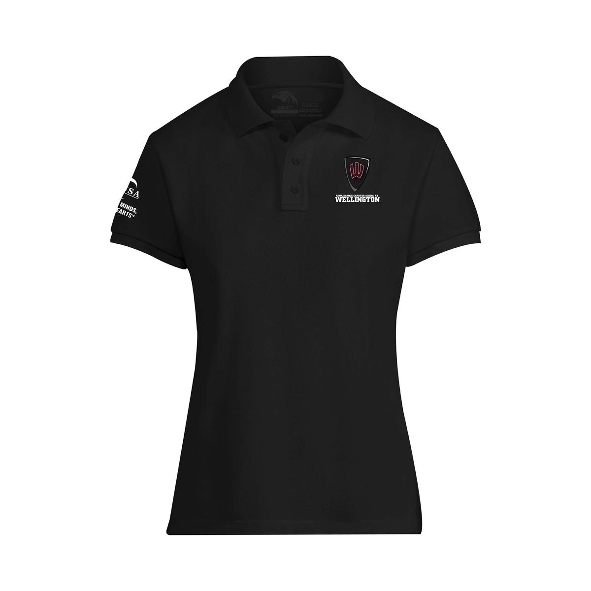 Renaissance Charter School At Wellington (6-8) - Women's Liberty Polo (FINAL SALE / NO RETURNS)