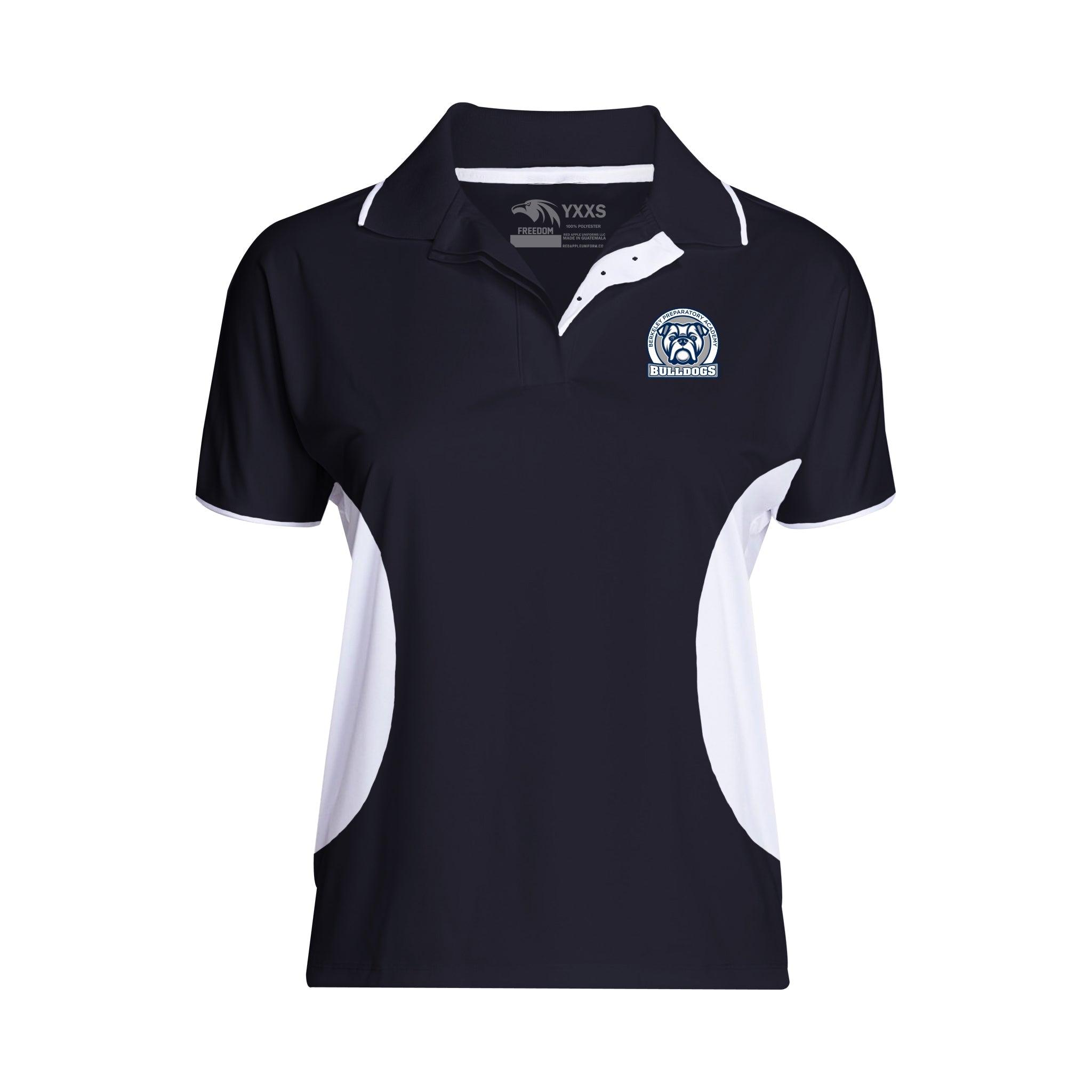 Berkeley Preparatory Academy (6-8) - Freedom Activewear Polo (FINAL SALE / NO RETURNS)