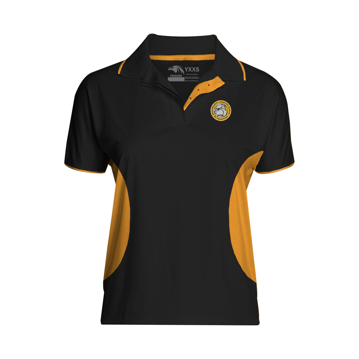 Renaissance Charter School at Tradition (5-8) - Women's Freedom Activewear Colorblock Polo (FINAL SALE / NO RETURNS)