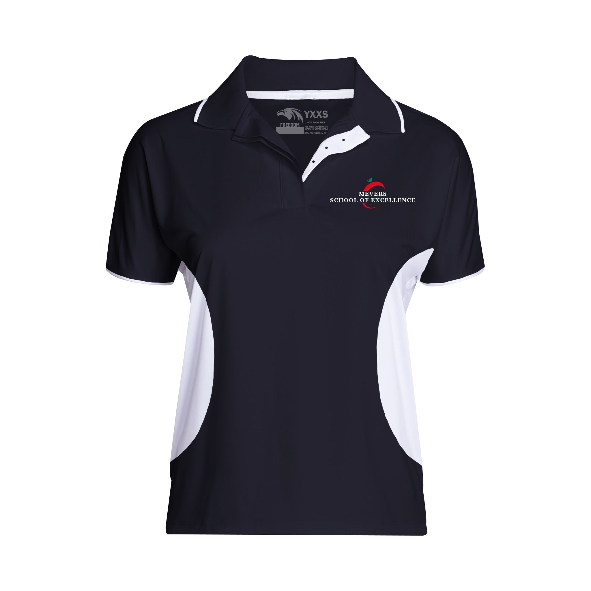 Mevers School Of Excellence (6-8) - Freedom Activewear Polo (FINAL SALE / NO RETURNS)